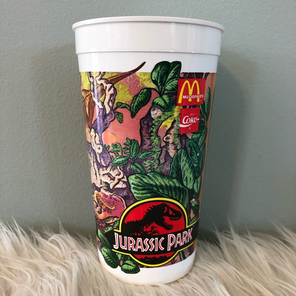 1992 Jurassic Park Cup McDonalds x Coke Coca Cola